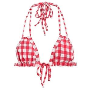Montce Red Gingham top only